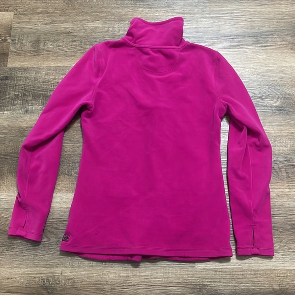 Calvin Klein Pink Performance Sweatshirt Zipper Size Medium - Picture 3 of 3